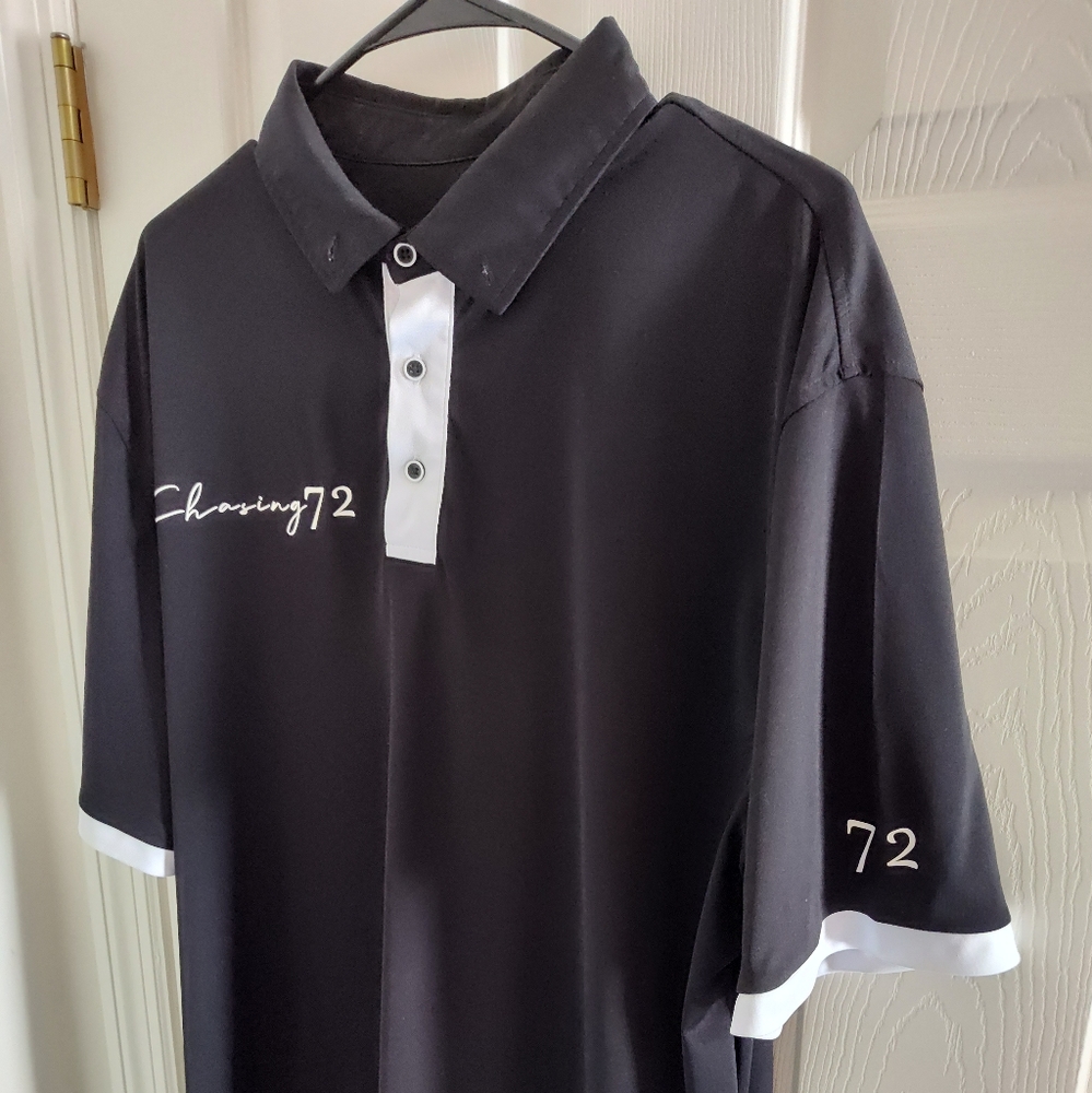 Golf Shirt XXL black